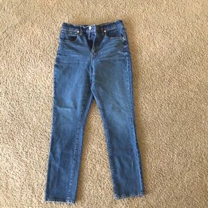 Madewell Highrise Slim Boyjean, Size 27